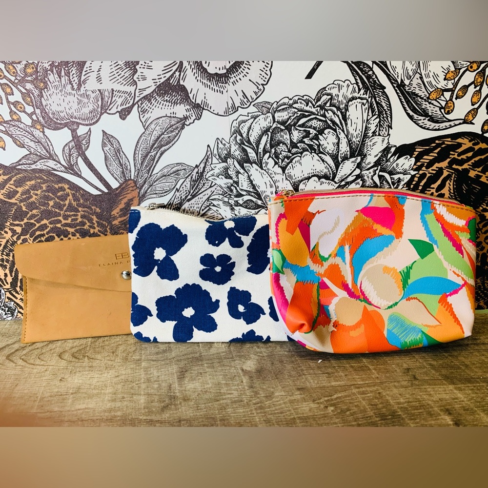 Lot of 3 Makeup Bags